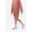 Hype Unisex Kids' Mauve Fleece Jogger Shorts Red