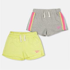 Reebok Kids' Jersey Jogger Shorts Lt Grey Heather