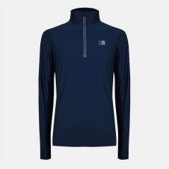 Karrimor Long Sleeve 1/4 Zip Top Mens Navy