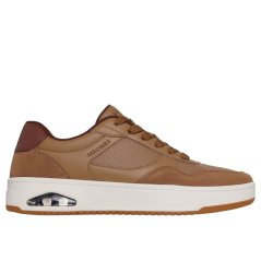 Skechers Men's Uno Court Trainers Brown/Suede