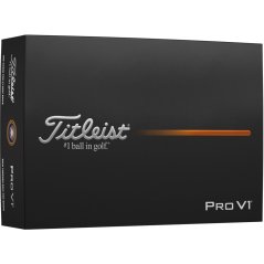 Titleist Pro V1 Golf Balls (12-ball pack) 2023 White