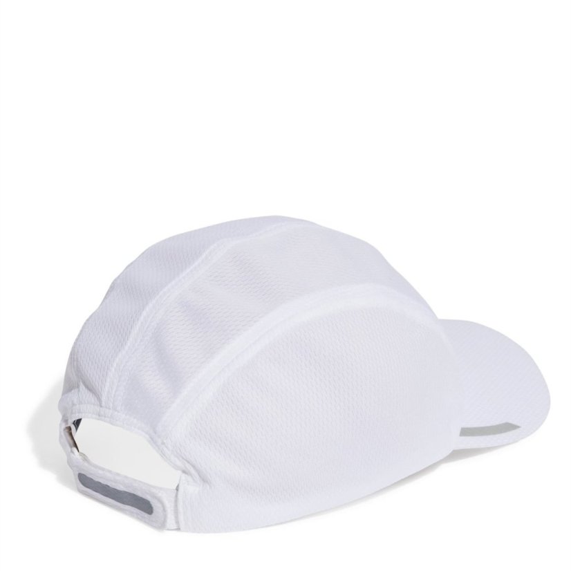 adidas Running AEROREADY Four-Panel Mesh Cap White/Silver