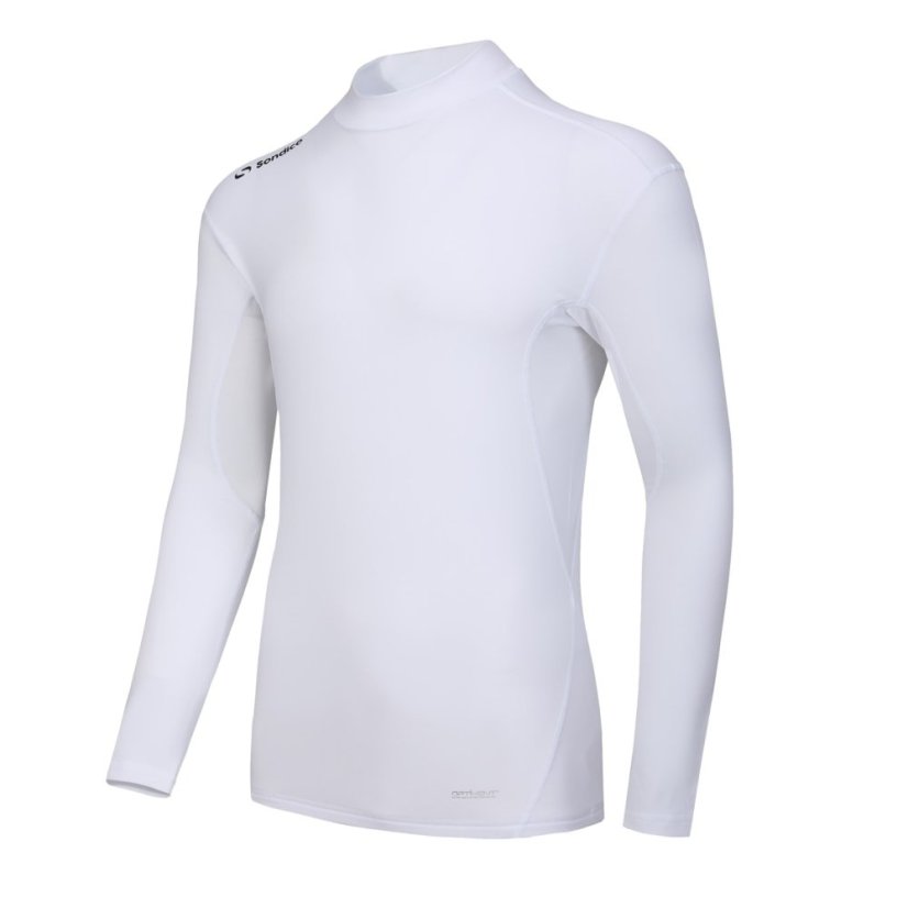 Sondico Base Mock Neck Mens White