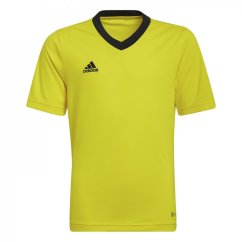 adidas ENT22 T-Shirt Junior Yellow/Black