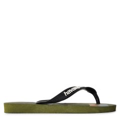 Havaianas Unisex Kids Top Camouflage Green Flip Flops Green