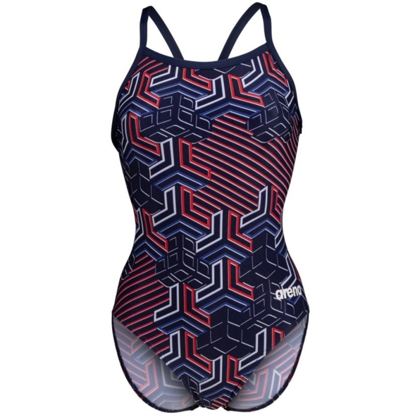 Arena Kiko Pro Swimsuit Womens Navy/Red