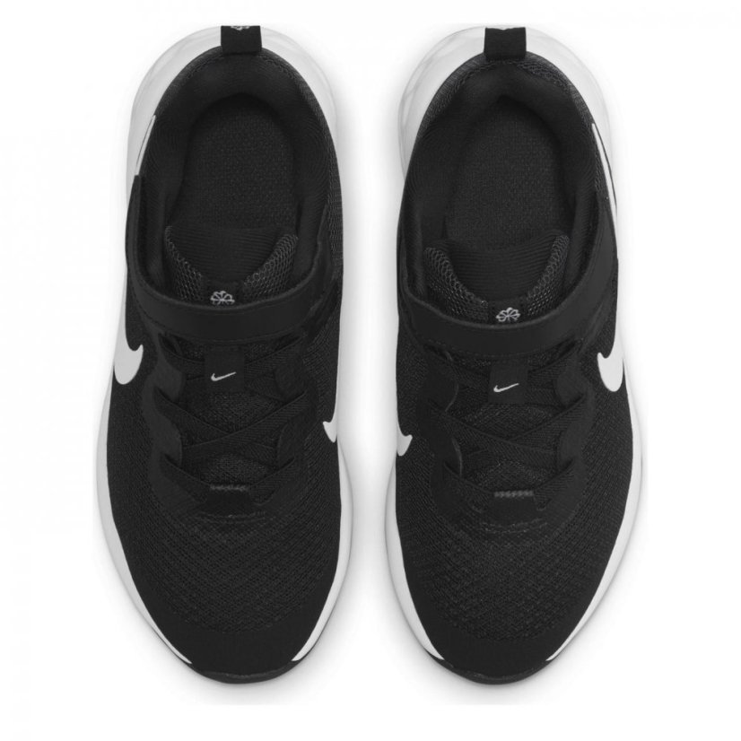 Nike Revolution 6 Little Kids' Shoes Black/White