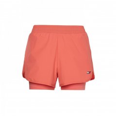 Tommy Sport 2-In-1 Shorts Crystal Coral