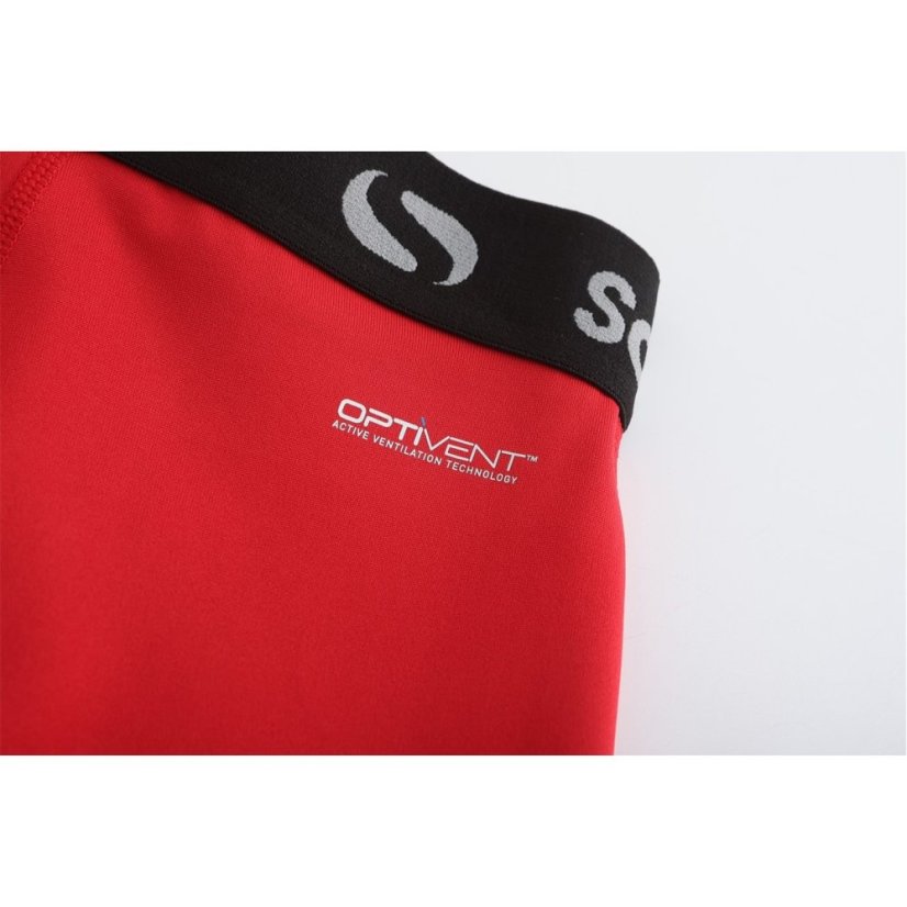 Sondico Core Three Quarter Tights Juniors Red