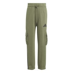 adidas Little Kids Utility Cargo Joggers Khaki