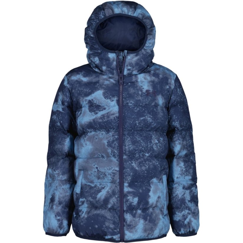 Under Armour Unisex Kids' Pronto P Puffer Jacket Washed/Navy
