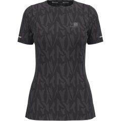 Karrimor Short Sleeve Polyester dámske tričko Black/AOP