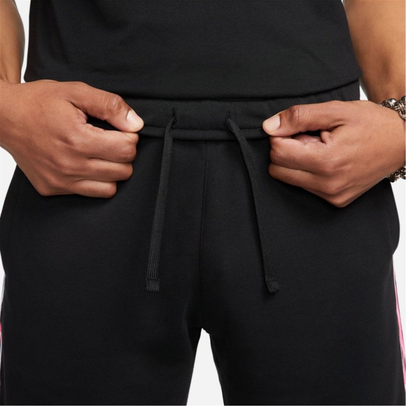 Nike Repeat Fleece Shorts Mens Black/White