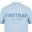 Firetrap Large Logo T Shirt Mens Pastel Blue