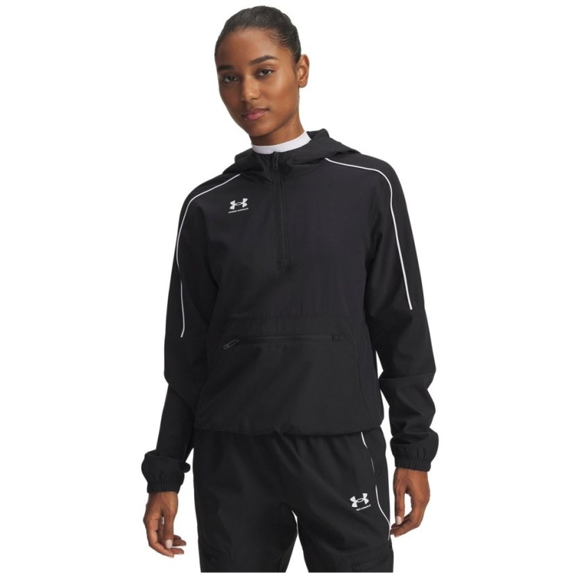 Under Armour Women's Challenger Waterproof Rain Anorak Black