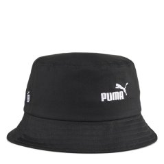 Puma Adults No Logo Bucket Hat Puma Black