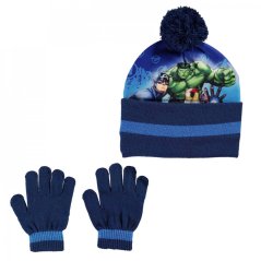 Character 2 Piece Hat Set Childrens Avengers