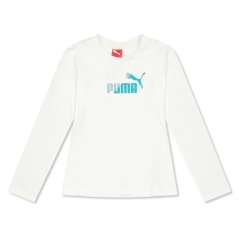 Puma Ls Tee Infants White