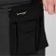 Dunlop Stretch pánske šortky Charcoal/Black