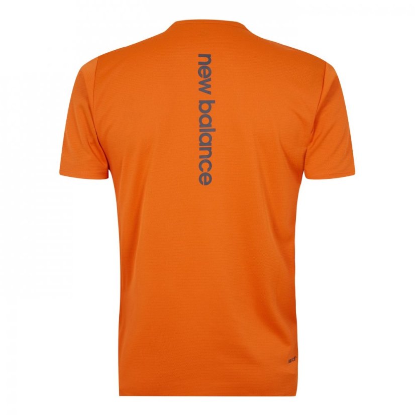 New Balance AT Vent Tee Sn34 Orange