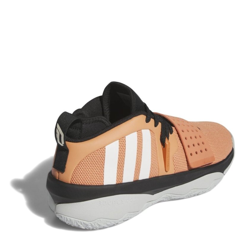 adidas Dame 8 Extply Basketball Trainers Boys Hazy Copper/Off