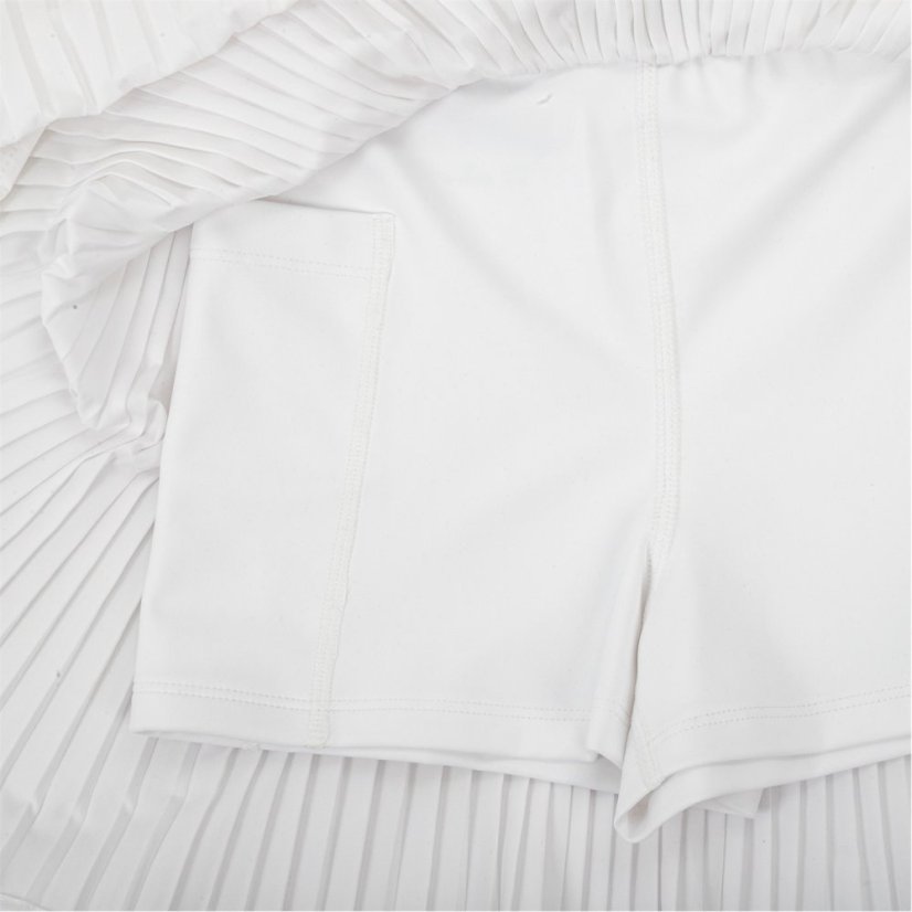 Slazenger Micro Pleat White