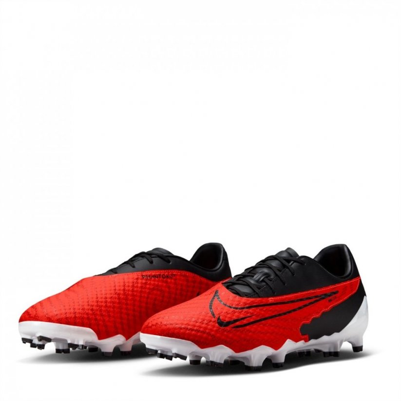 Nike Phantom Academy Firm Ground Football Boots Crimson/White