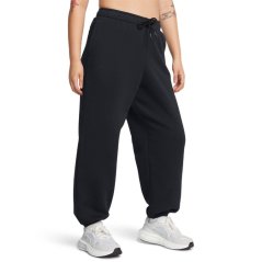 Under Armour Icon Fleece Wordmark Oversized Pants Black