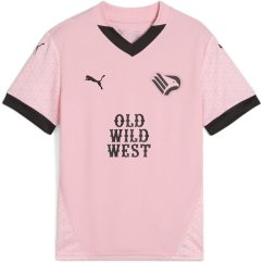 Puma Palermo Home Shirt 2024 2025 Juniors Pink