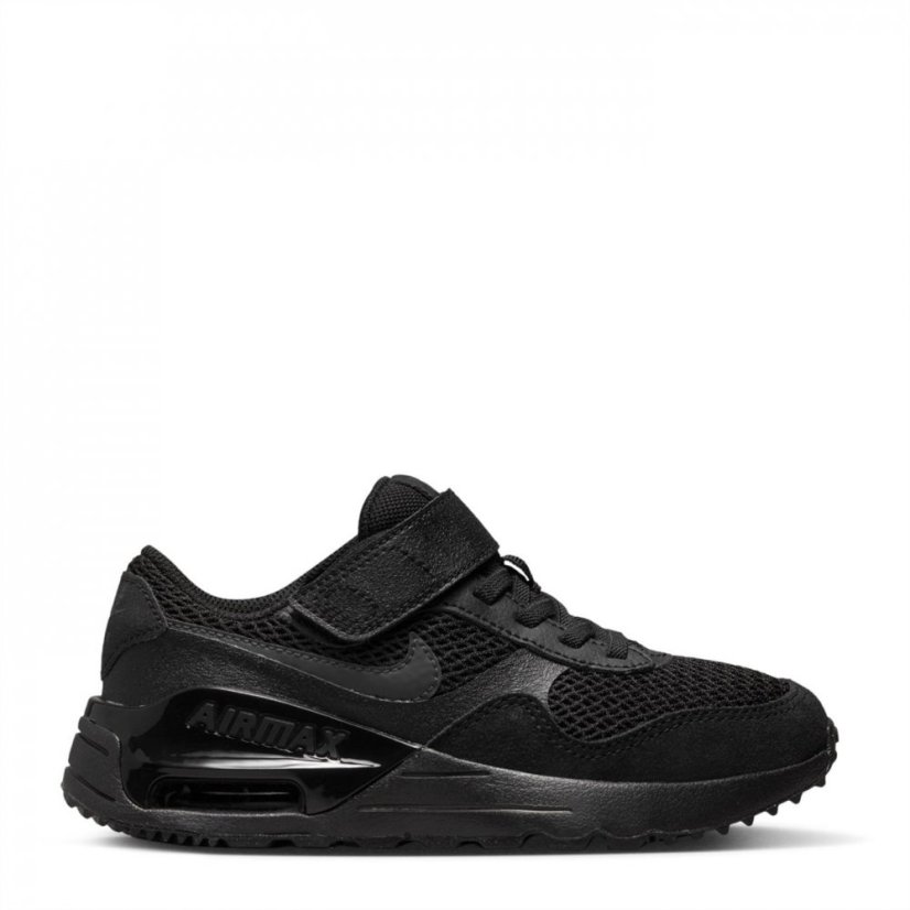 Nike Air Max SYSTM Little Kids' Shoes Black/Grey