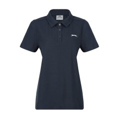 Slazenger Pique Polo Womens Navy