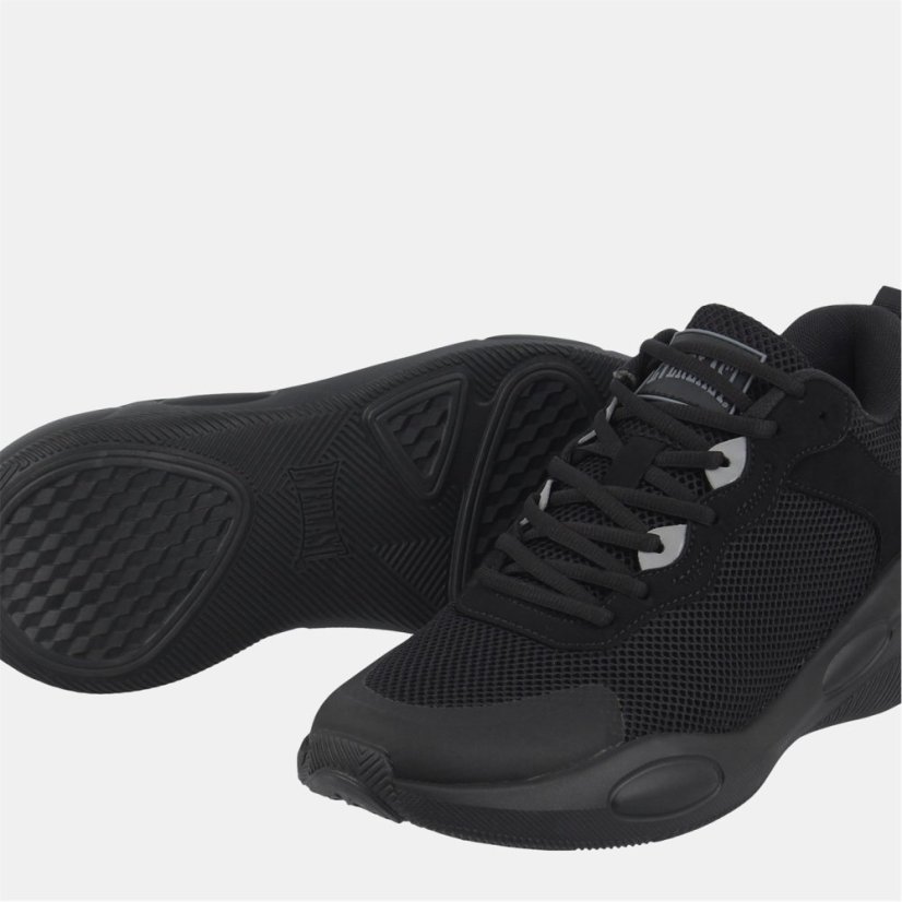 Everlast Men's Crossover Breathable Mesh Basketball Trainers Black/Charcoal