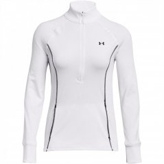 Under Armour Train Cold Weather ½ Zip Womens White/Black