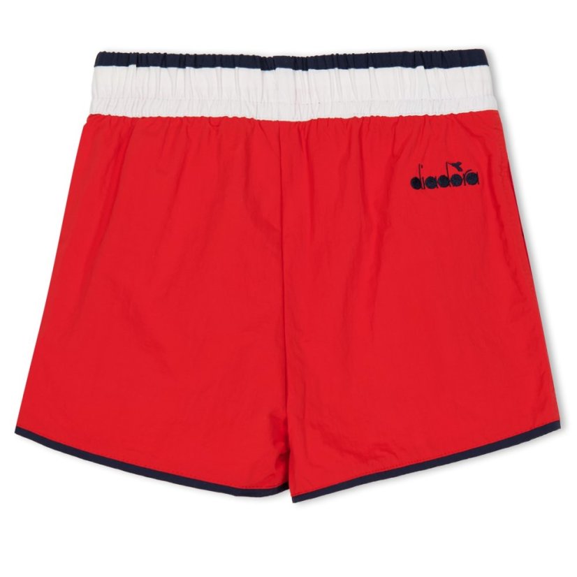 Diadora Unisex Kids' Ju.Beach Short Swim Shorts Red Frieze