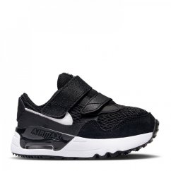 Nike Air Max System Baby Sneakers Black/White