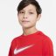 Nike Dri-FIT Multi+ Big Kids' (Boys') Graphic Training Top UNIVERSITY RED/