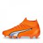 Puma Ultra Pro Junior Firm Ground Football Boots Orange/Blue