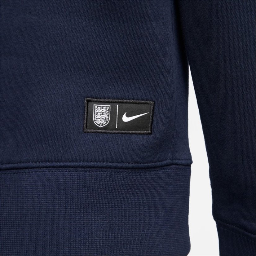 Nike Men's Fleece Sweatshirt Obsidian/White