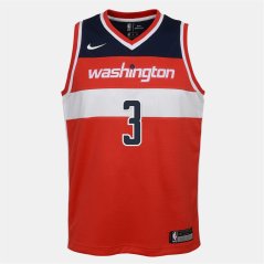 Nike Washington Wizards Jersey 25/26 Kids University Red