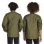 adidas Unisex Kids' Lightweight Puffer Jacket Olive/Black