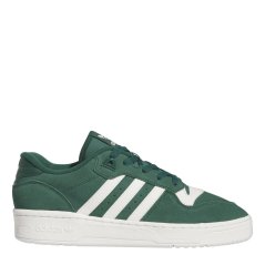 adidas Men's Rivalry Low Basketball Trainers Green