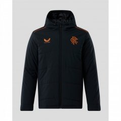 Castore Rangers FC Matchday Jacket Black/Orange