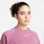 Nike Cropped Therma FIT Sweatshirt Womens Light Bordeaux
