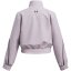 Under Armour Kids' Unstoppable Cropped Moisture-Wicking Performance Training Jacket Gray