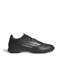 adidas F50 League Astro Turf Football Boots Black/Silver