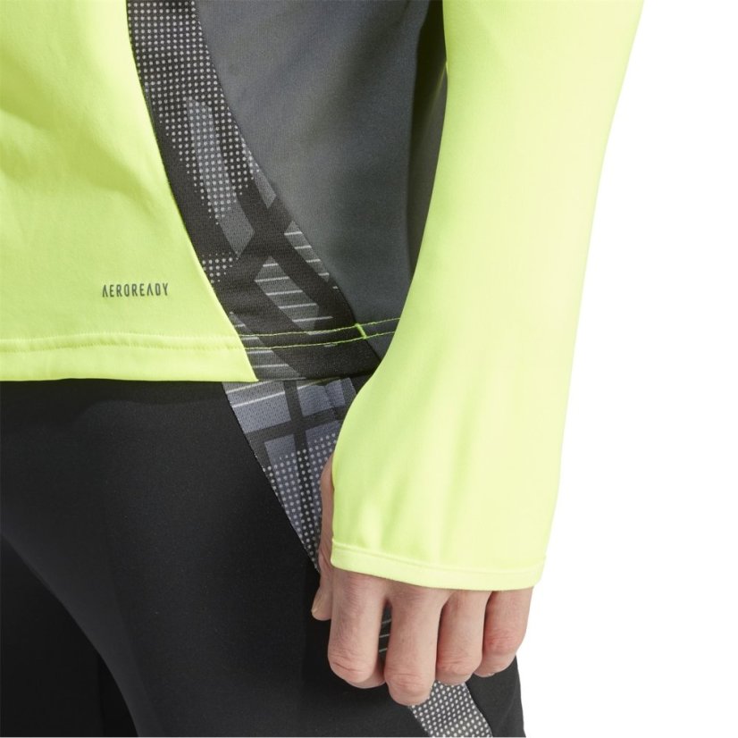 adidas Men's Tiro24 C Quarter Zip Fleece Solar Yellow