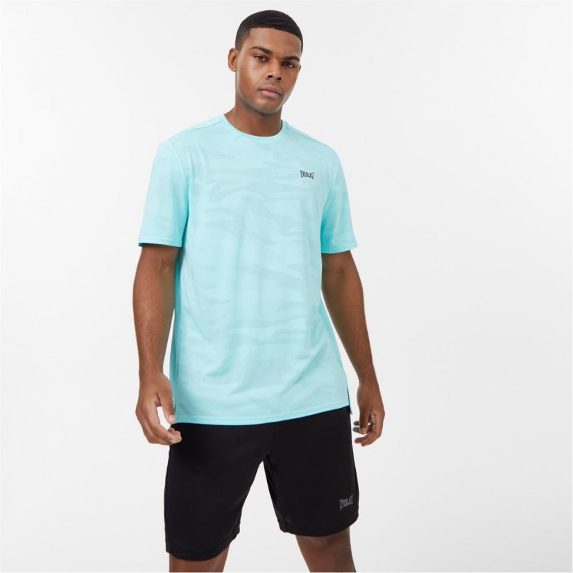 Everlast Tech T-Shirt Mens Light Blue