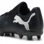 Puma Future 7 Play Firm Ground Football Boots Black/White