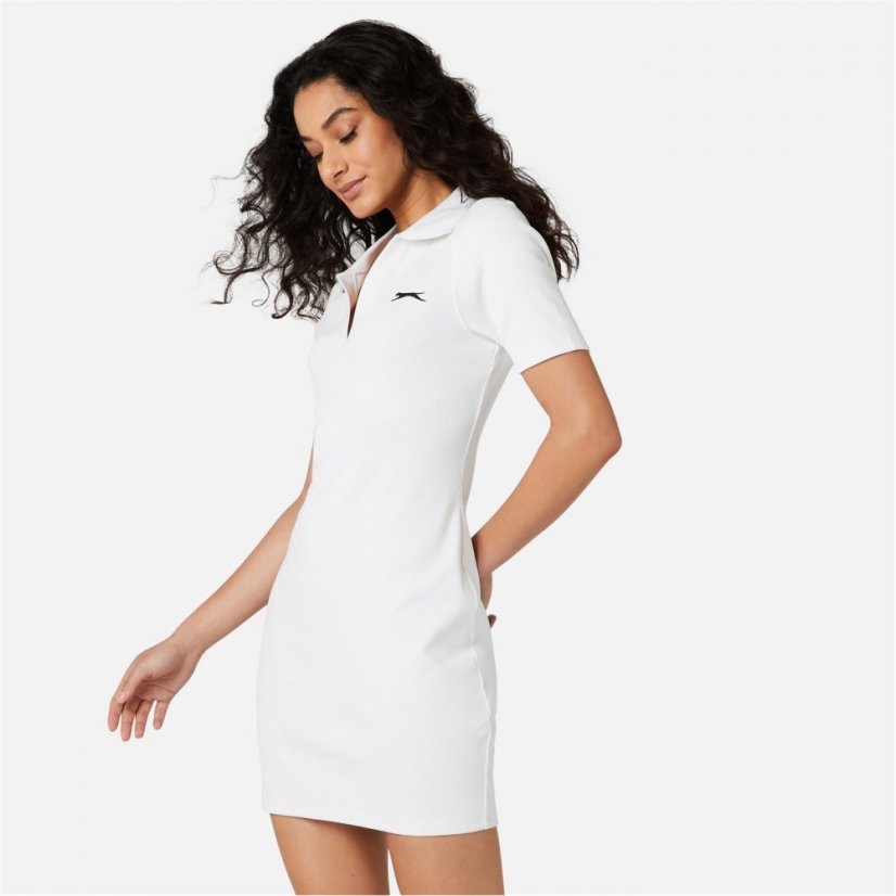 Slazenger Polo Dress White