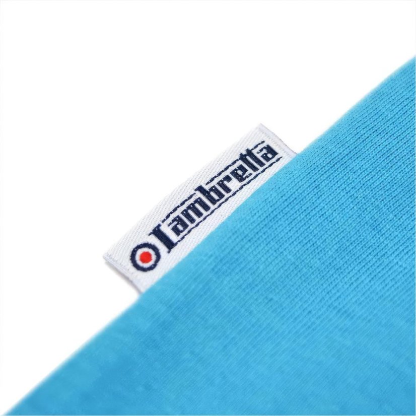 Lambretta Panel Tee Blue Moon/Navy